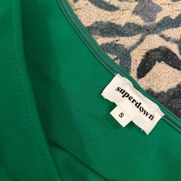 Superdown Nava Asymmetrical Mini Dress Small - Picture 9 of 9